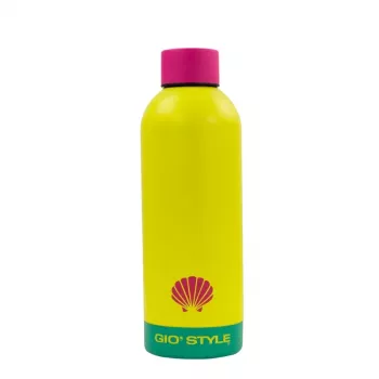 GIOSTYLE Fluo 0,5L butelis, įvairių spalvų (rožinė/geltona/žalia/mėlyna)