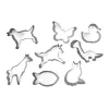 GUARDINI Gingerbread and Cookie Cutter Set 8 pcs. Animals