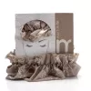 MARTINI SPA Shower Cap Natural - PEVA vandeniui atsparus, daugkartinio naudojimo plaukų apsaugos gaubtuvas