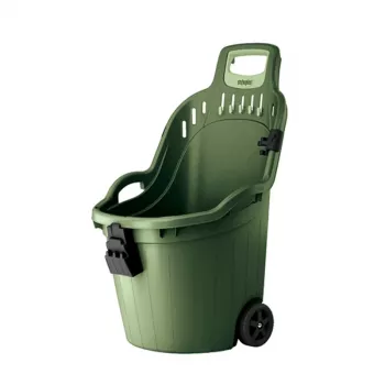 STEFANPLAST sulankstoma karutis Helpy Cart 50L 59,5x53x88,5cm žalias