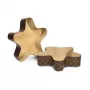 GUARDINI žvaigždės formos popierinės kepimo formelės 3 vnt. Easy Bake 25x21cm