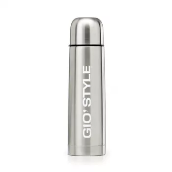 GIOSTYLE Thermos Silver 1L nerūdijančio plieno vakuuminė termo gertuvė