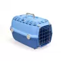 STEFANPLAST Transport Cage Horizon 1 su metalinėmis durimis 48x32x30 cm šviesiai mėlyna/mėlyna