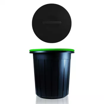 GIOSTYLE Eco Solution 25L šiukšlių kibirėlis tamsiai pilkas/žalias