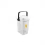 STEFANPLAST naminių gyvūnų ėdalo laikymo konteineris 2,5 kg 7 L 23x19x31 cm, permatomas/baltas