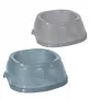 STEFANPLAST Break 5 gyvūnų maisto dubenėlis 3 L pilkas/mėlynas 33x33x13 cm