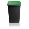 GIOSTYLE Eco Solution 45L atliekų konteineris 37x36x53,5cm tamsiai pilkas/žalias
