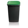GIOSTYLE Eco Solution 45L atliekų konteineris 37x36x53,5cm tamsiai pilkas/žalias