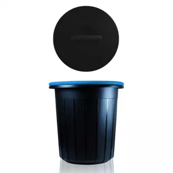 GIOSTYLE Eco Solution 25L šiukšliadėžė tamsiai pilka/mėlyna