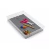 KIS Box Sistemo Organizer 9 39 x 24 x 5 cm permatomas/šviesiai pilkas