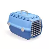 STEFANPLAST Transport Cage Horizon 1 su plastikinėmis durelėmis 48x32x30 cm šviesiai mėlyna/mėlyna
