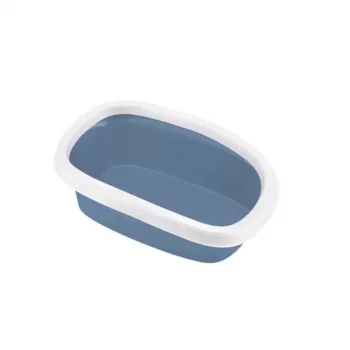 STEFANPLAST Sprint 10 atviras kraikas katėms 43x31x14 cm mėlynas/baltas