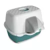 STEFANPLAST Katinų tualetas Tres Chic Outdoor 56x54.5x39cm Baltas/Žalias