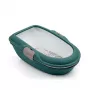 STEFANPLAST Furba Chic katės tualetas 59x39x22 cm žalias/šviesiai pilkas
