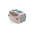 STEFANPLAST Transport Cage Gulliver 2 su plastikinėmis durelėmis 55x36x35 cm White Travertine