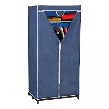 ORDINETT Armadio Jolly 75x50x160cm mėlynas laikymo spintelė