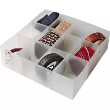 ORDINETT Organiser L 30,5x30,5x10cm Top Class permatoma daiktadėžė