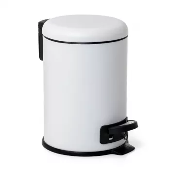TATAY Pedal Bucket 3L Nordic nerūdijančio plieno/balta