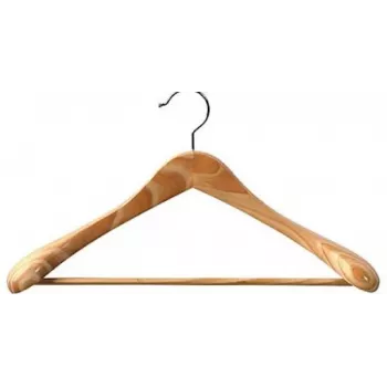 ORDINETT drabužių kabykla Wood Luxury 45cm