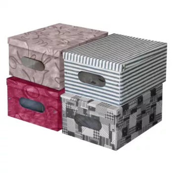 ORDINETT Vinilo sulankstoma dėžė 50x40x25cm Marilyn Box Assorted