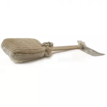 MARTINI SPA Sisal Toning Brush Natural – kūno šveitimo šepetys sausam šveitimui su buko medienos rankena