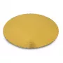 GUARDINI Easy Bake popierinės tortų formelės auksinės 32 cm, 2 vnt.
