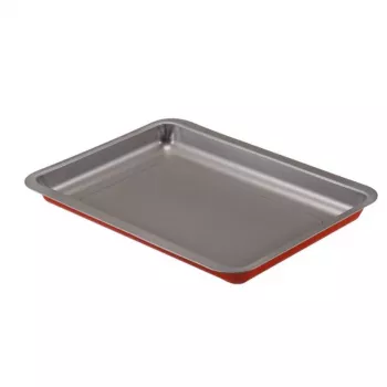 GUARDINI Rossana orkaitės skarda 39,5 x 30 x 2,5 cm neprideganti anglinio plieno stačiakampė kepimo skarda