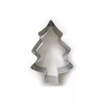 GUARDINI Kalėdinės eglutės formos pyrago kepimo forma 20 x 13,7 cm, neprideganti anglinio plieno, tamsiai pilka