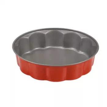 GUARDINI Rossana gėlės formos kepimo forma Ø26x6,8cm antracito pilkos spalvos