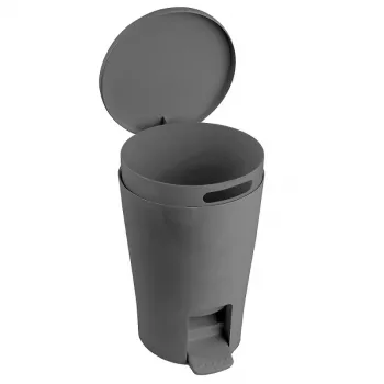 TATAY Diabolo 5L pedal bin, pilkos spalvos