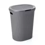 TATAY Skalbinių dėžė Baobab 40L pilka