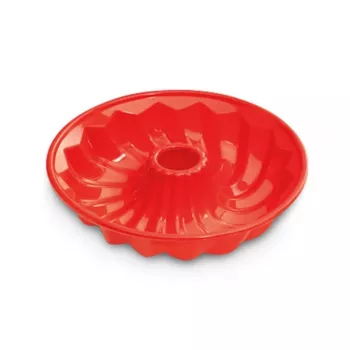 GUARDINI savarino formos silikoninė Juliette Ø24x5,5cm raudona