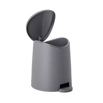 TATAY vonios šiukšliadėžė su pedalu 3L Standard Grey
