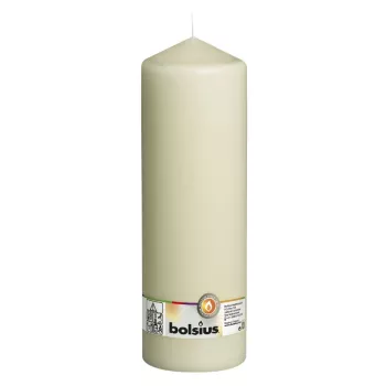 BOLSIUS Žvakės cilindro formos gaubtas Ø300x98mm Smėlio spalvos