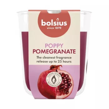 BOLSIUS True Scents kvapni žvakė stiklinėje granato kvapo Ø80x73mm