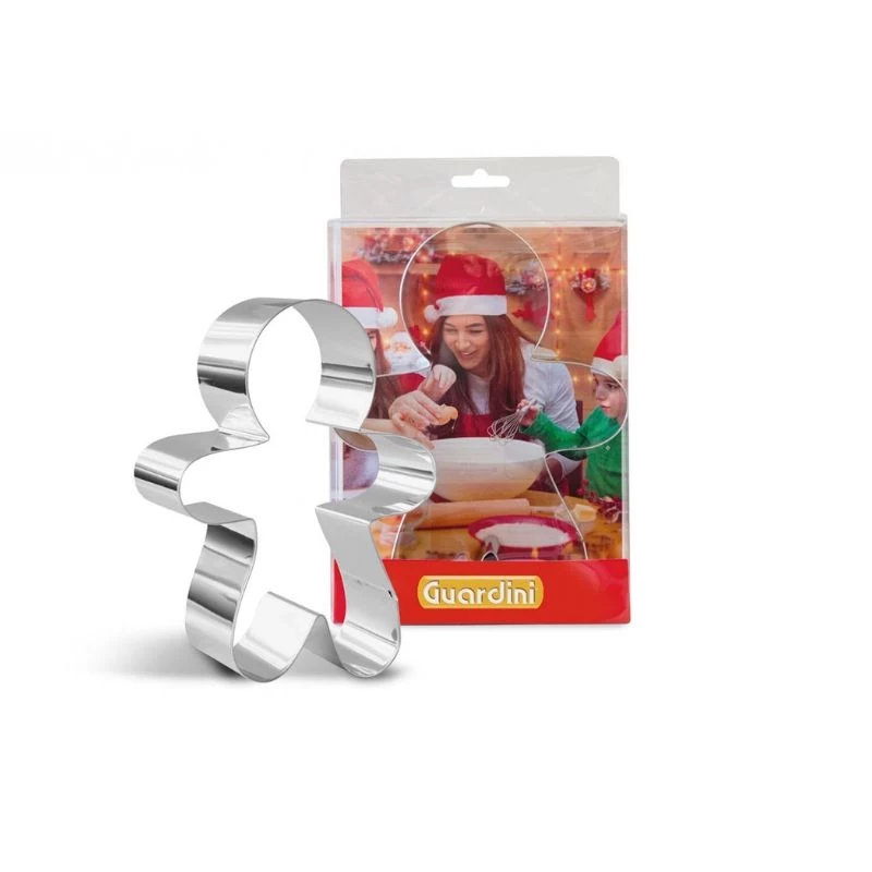 GUARDINI Gingerbread Man pyrago forma 20 x 14,7 cm neprideganti anglinio plieno