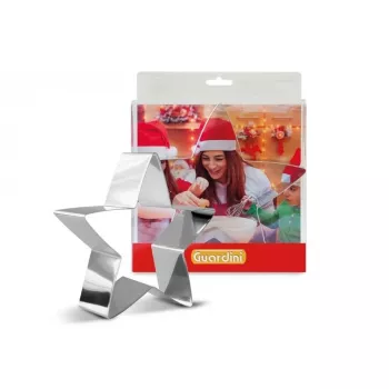 GUARDINI Kalėdinė žvaigždės formos kepimo forma 20 x 20 cm, neprideganti anglinio plieno
