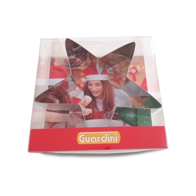 GUARDINI Kalėdinė žvaigždės formos kepimo forma 20 x 20 cm, neprideganti anglinio plieno