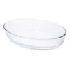 GUARDINI ovali borosilikatinio stiklo kepimo forma 35x24x7 cm, 3L