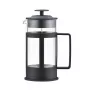 ASI COLLECTION Coffee Press GULFI M 600ml French Press, borosilikatinis stiklas, juoda/sidabrinė