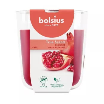BOLSIUS True Scents granato kvapo žvakė stiklinėje Ø97x85mm
