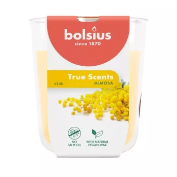 BOLSIUS True Scents Mimoso kvapni žvakė stiklinėje Ø80x73mm