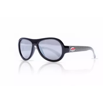SHADEZ Rapid Racer Black vaikiški akiniai nuo saulės, 3-7 metų