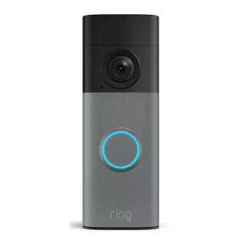Ring Battery Video Doorbell 2 vaizdo durų skambutis - 2K, dvipusis ryšys, Speckled Gray