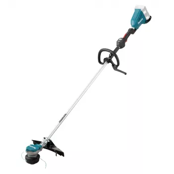 Makita DUR368LZX3 36V (2x18V) bešepetėlis žoliapjovė, 350 mm pjovimo plotis, dviračio tipo rankena, skaidomas kotas, tik įrankis