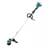 Makita DUR368LZX3 36V (2x18V) bešepetėlis žoliapjovė, 350 mm pjovimo plotis, dviračio tipo rankena, skaidomas kotas, tik įrankis