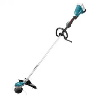 Makita DUR368LZX3 36V (2x18V) bešepetėlis žoliapjovė, 350 mm pjovimo plotis, dviračio tipo rankena, skaidomas kotas, tik įrankis