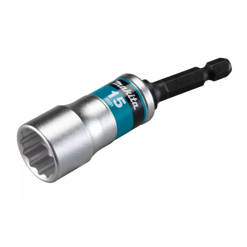 Makita E-03501 Torsion galvutė 15 mm, 1/4 colio šešiabriaunis kotas, 6 taškų