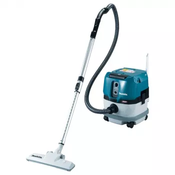 Makita VC001GLZ 40V Max XGT bešepetėlis L klasės šlapio/šlapio siurblys, 8L sausam / 6L šlapiam, HEPA filtras, suderinamas su AWS