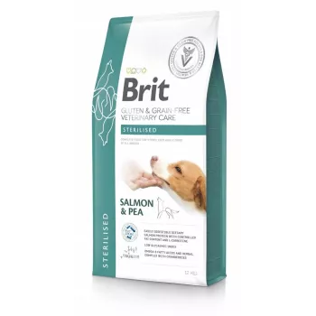 BRIT Grain Free Vet Care Dog Sterilised - sausas maistas šunims - 12 kg